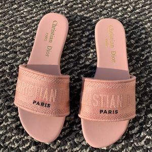 Christian Dior DWAY slide sandals